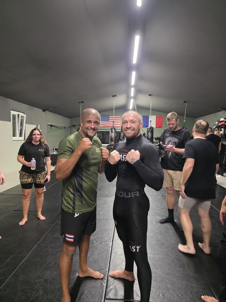 Session d'entraînement avec Conor McGregor